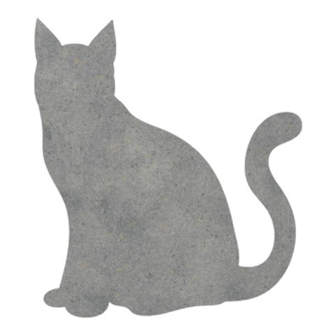 Cat (Curled Tail)