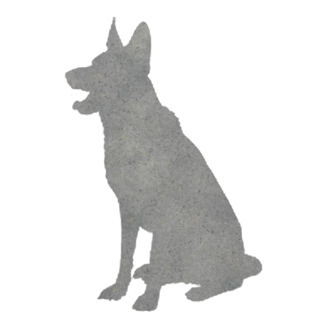 German Shepherd (Sitting Watch)