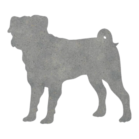 Pug (Cheerful Stance)